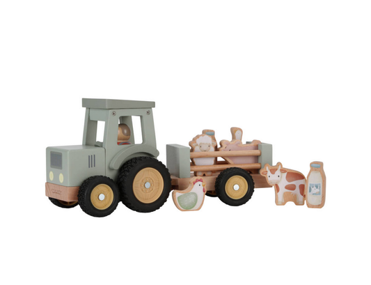 Houten tractor - Little Farm