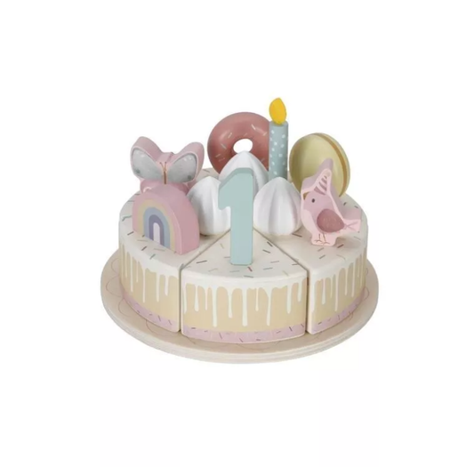 Verjaardagtaart roze