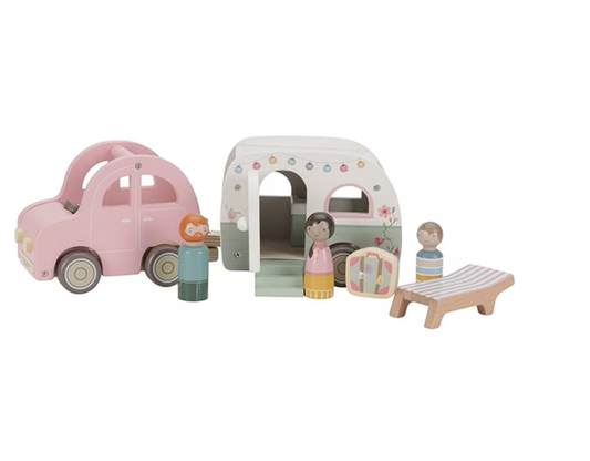 Little Dutch auto met caravan
