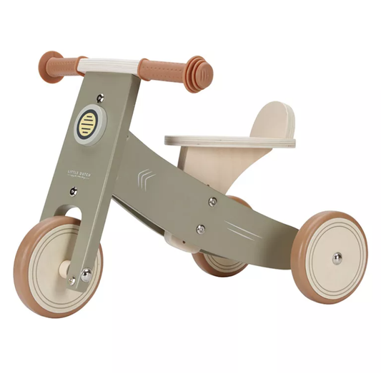 Little Dutch driewieler olive FSC hout